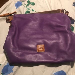 Purple dooney & bourke pocketbook